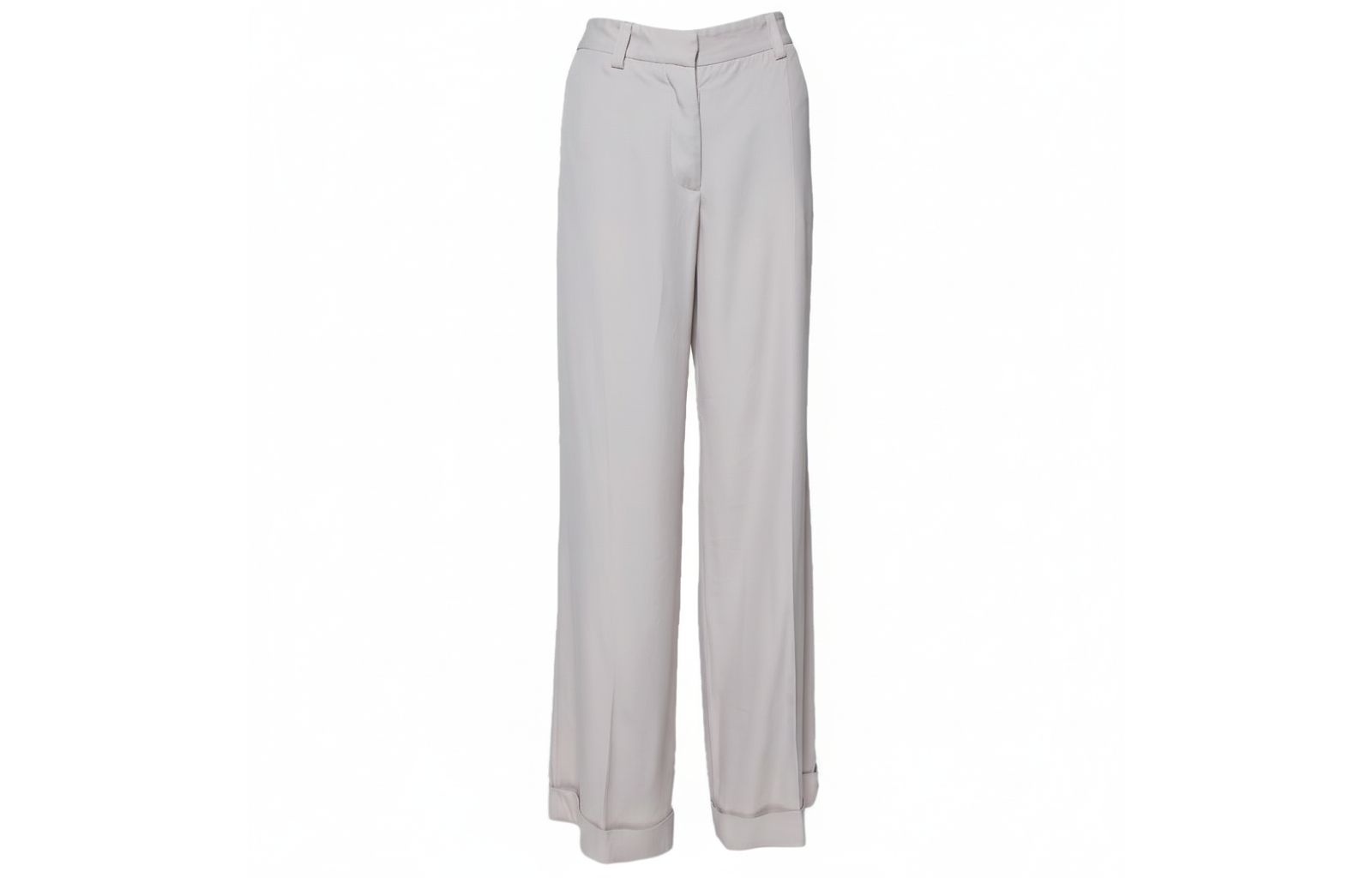 Женские брюки Pre-Owned Stella McCartney Ecru Silk Blend Wide Leg