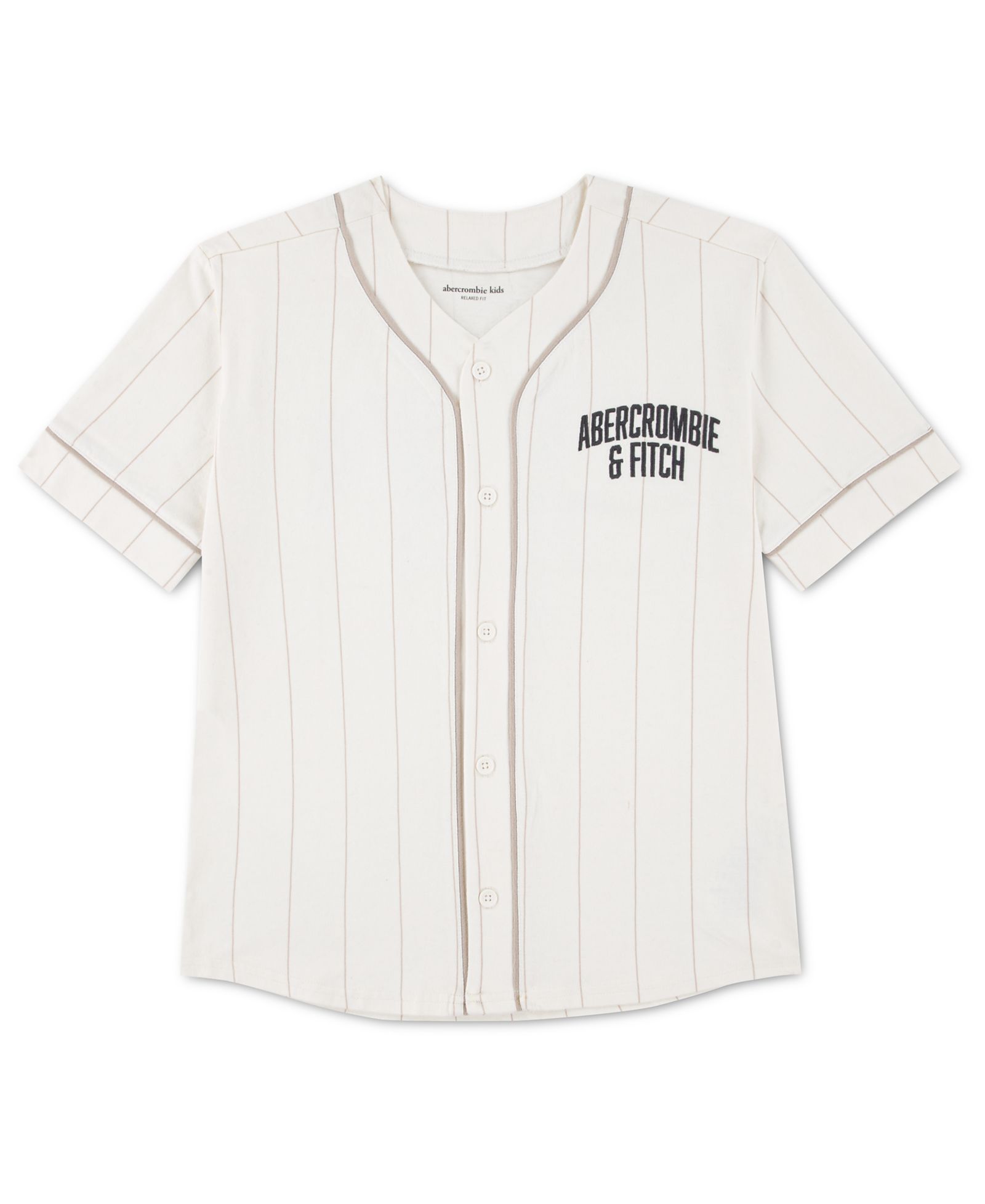 Мужская рубашка abercrombie kids с отделкой Piping