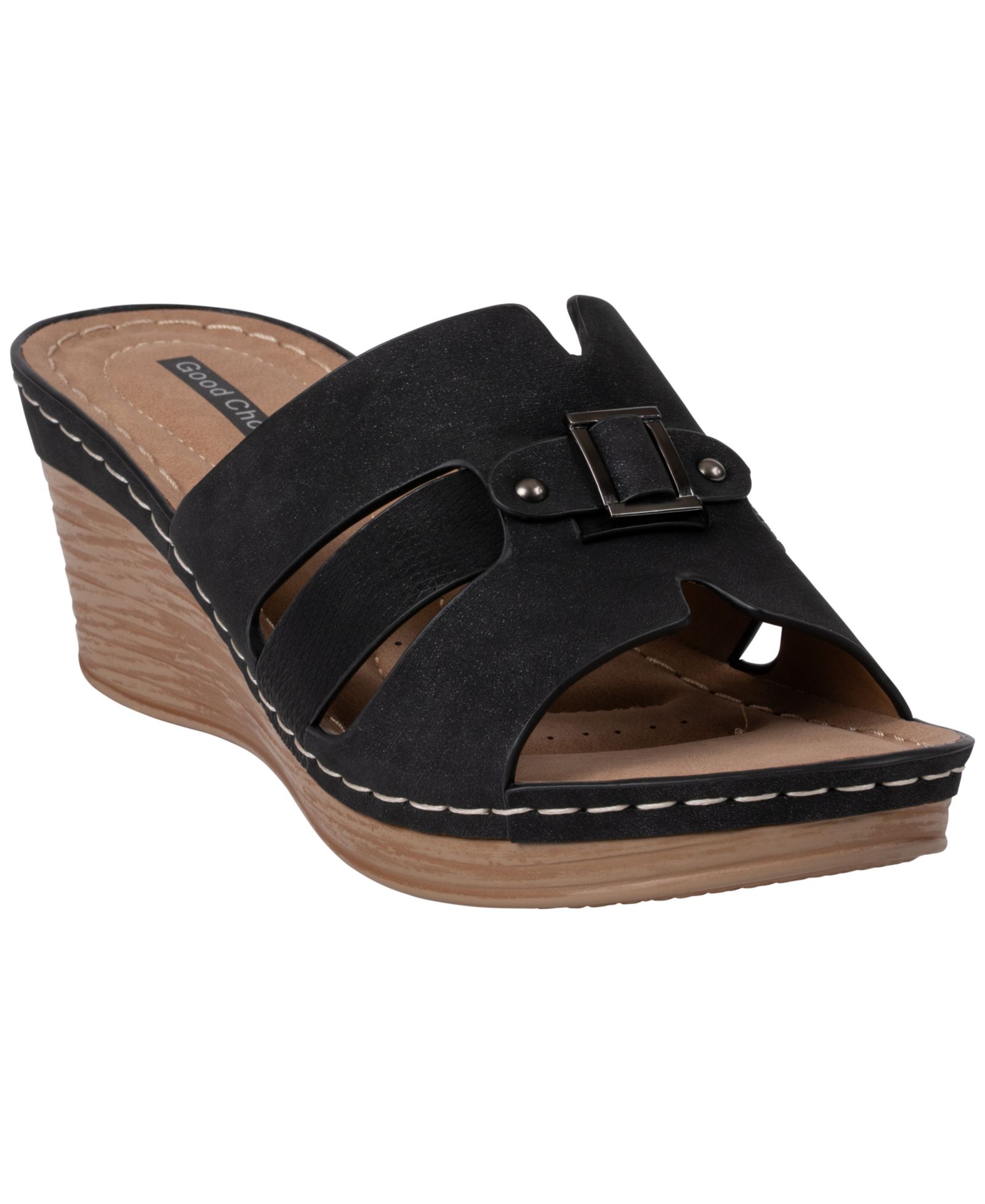 Женские сандалии на клиновидной подошве GC Shoes Molane, модель slip-on