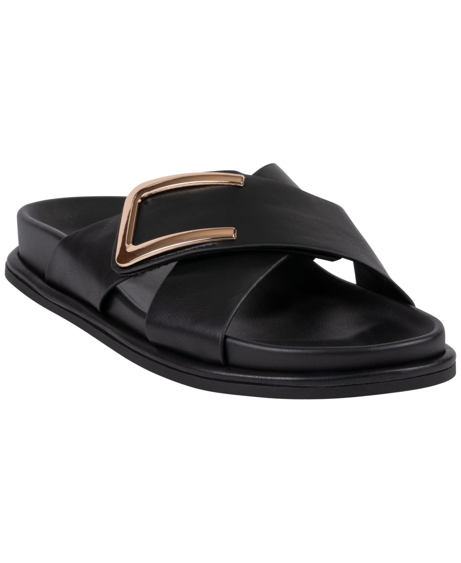 GC Shoes Women's Weekend Crisscross Footbed Sandals