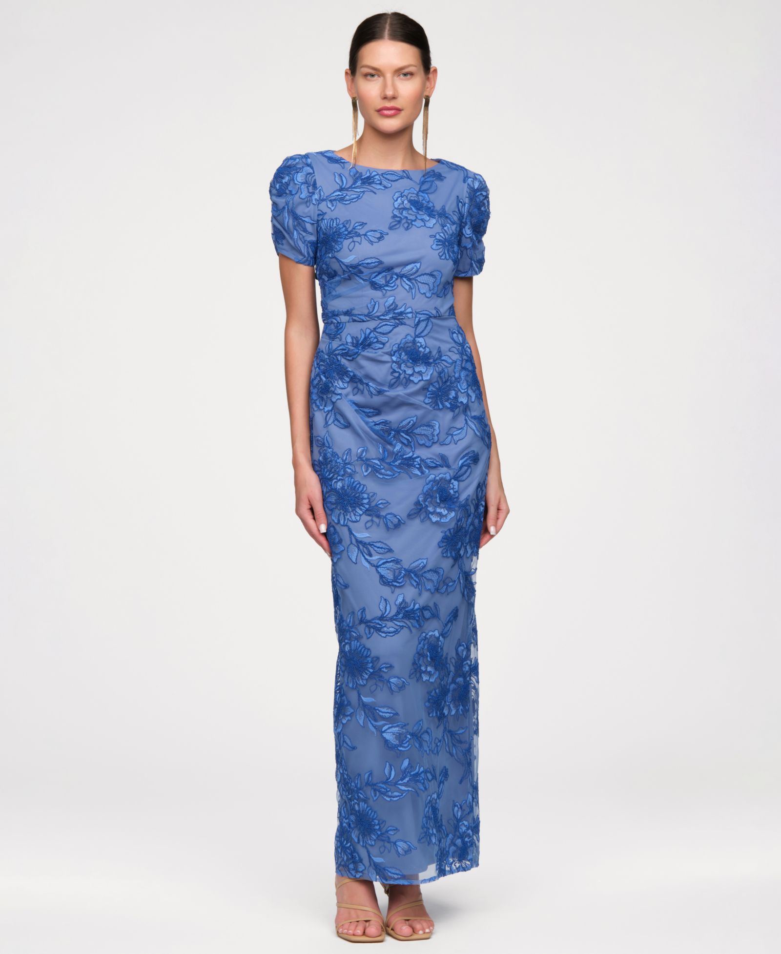 Женское вечернее платье JS Collections Oriana с коротким рукавом