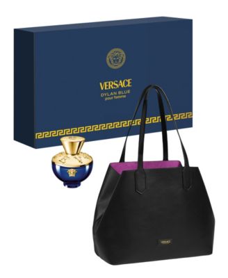 Versace 2-Piece Dylan Blue Pour Femme Eau de Parfum Summer Set with Tote Bag