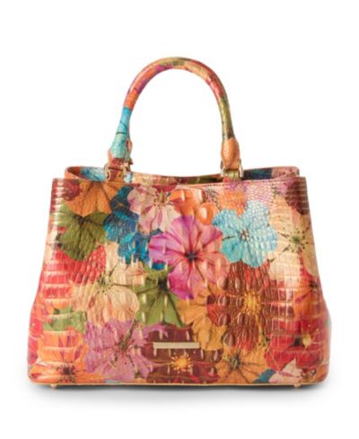 Brahmin Denise Small Melbourne Medium Leather Satchel Bag