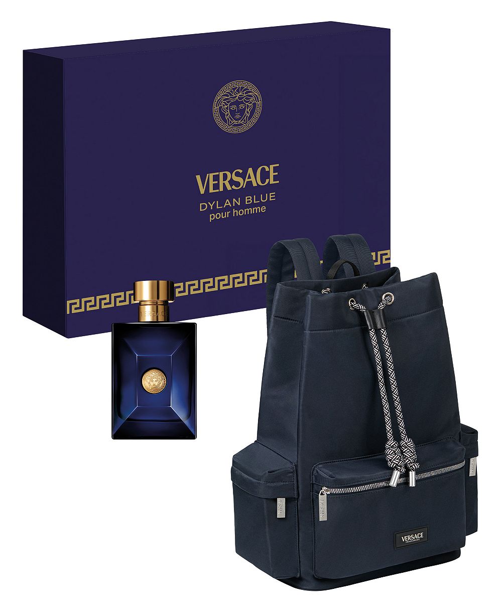 Набор Versace 2-Piece Dylan Blue Pour Homme Eau de Toilette с рюкзаком