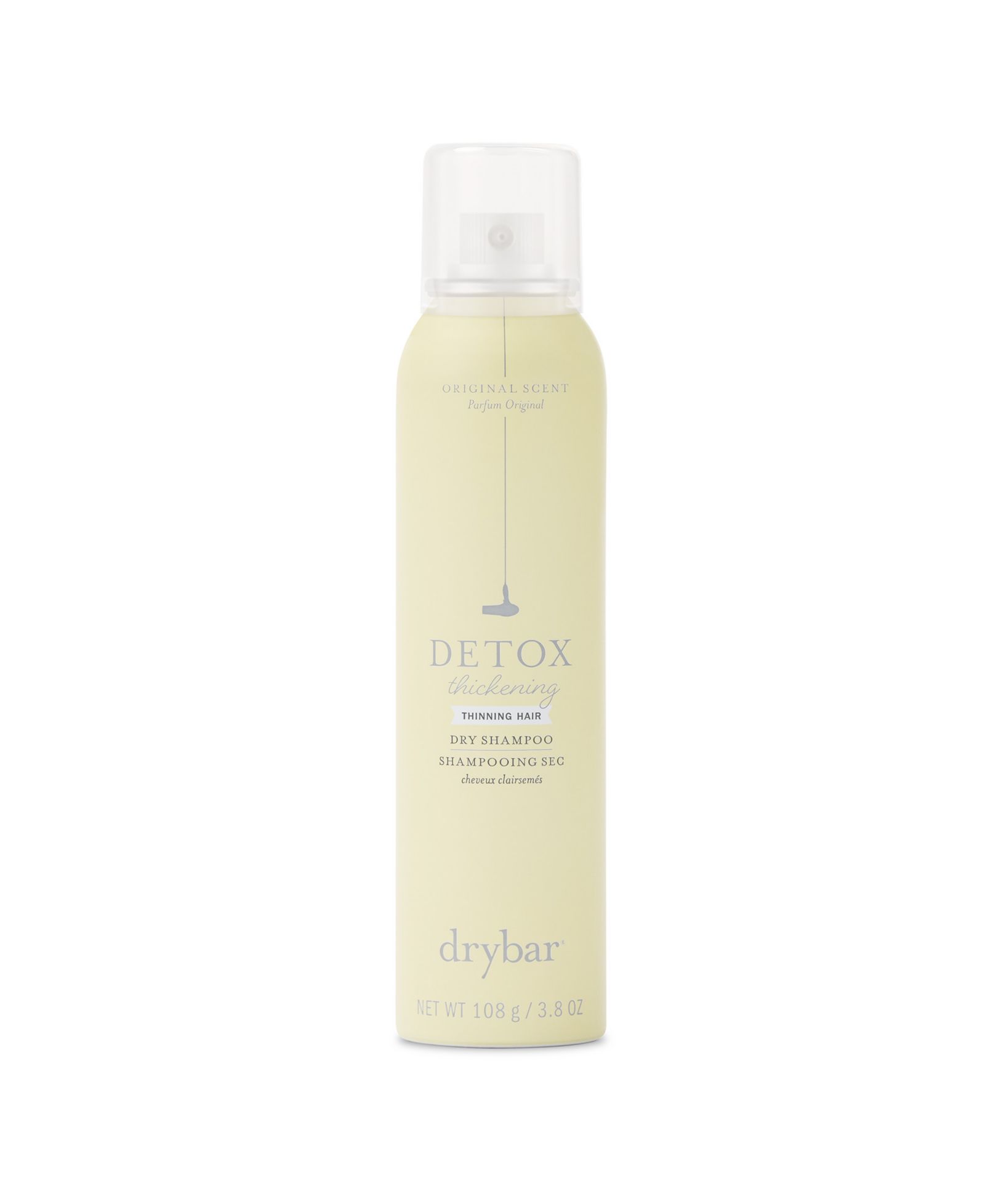 Drybar Detox Thinning Hair Thickening Dry Shampoo, 3.5 oz.