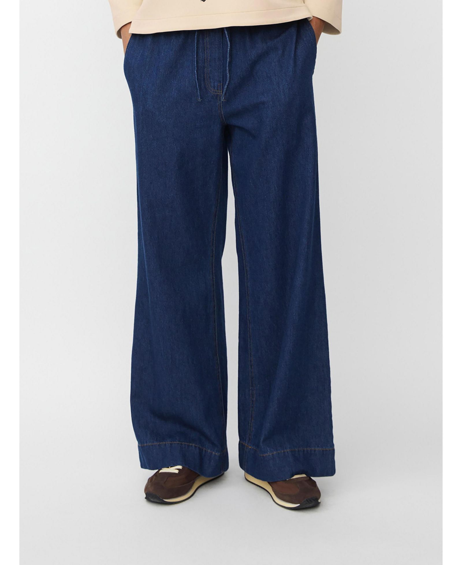 Masai Copenhagen Women's MaPolyxena Wide Leg Elasticated Jeans
