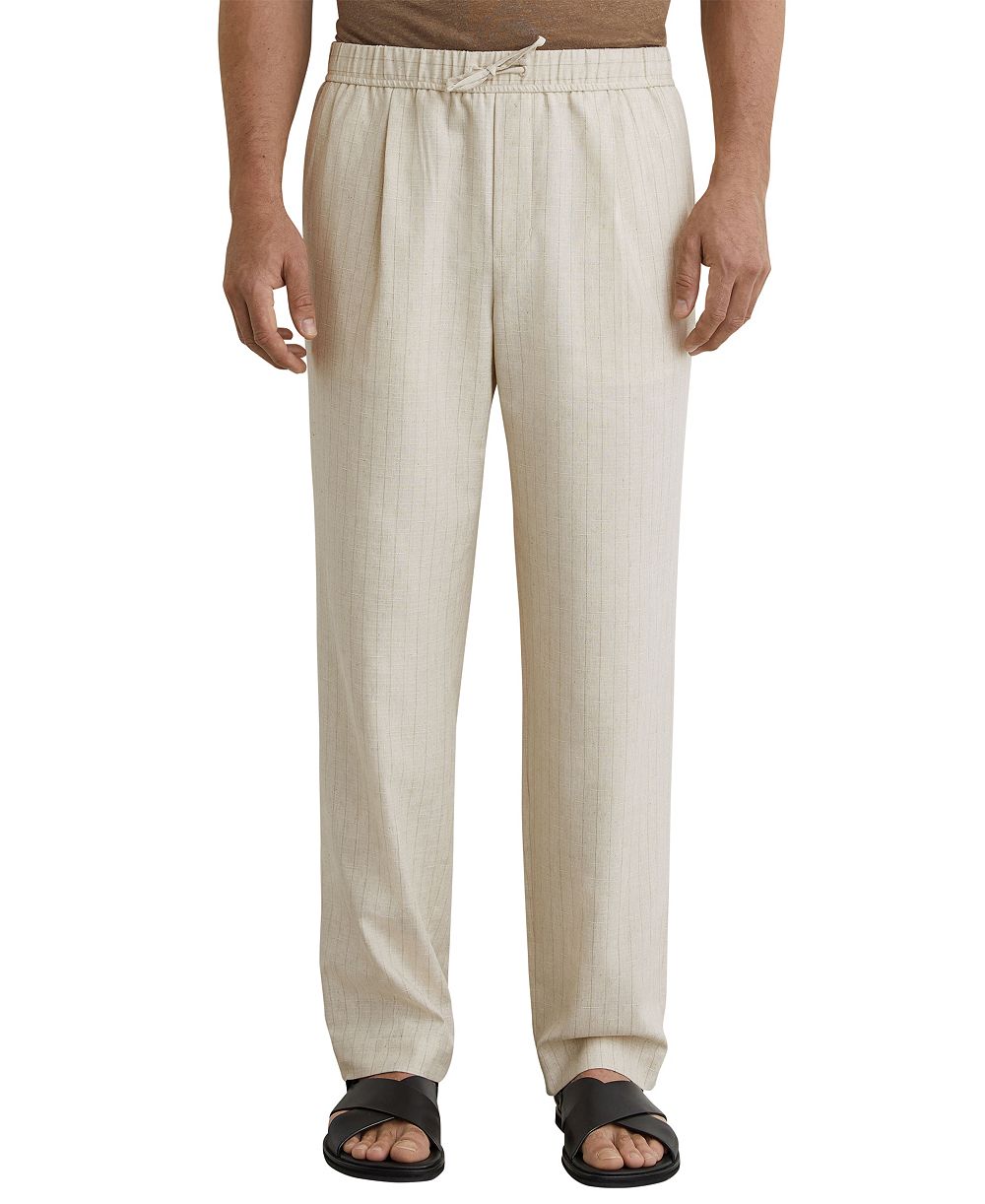 REISS Men's Slayman Pinstripe Tapered Pant