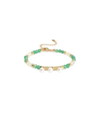 Green & white & gold