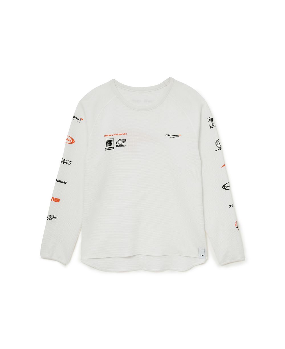 REISS Men's Kruz Logo Waffle Textured T-Shirt