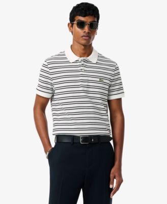 Мужская рубашка-поло Lacoste Classic-Fit Striped Pique