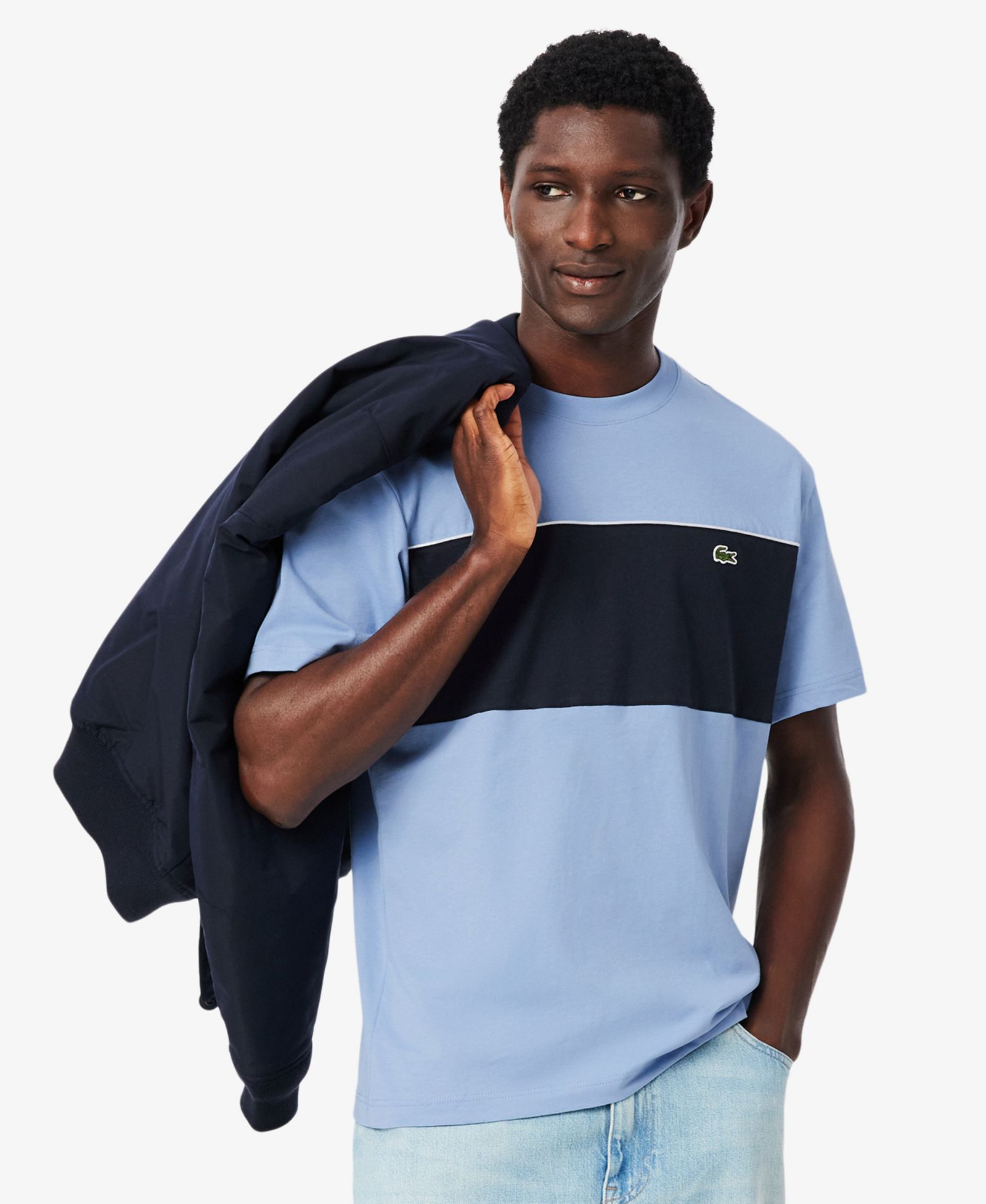 Мужская футболка Lacoste Crewneck