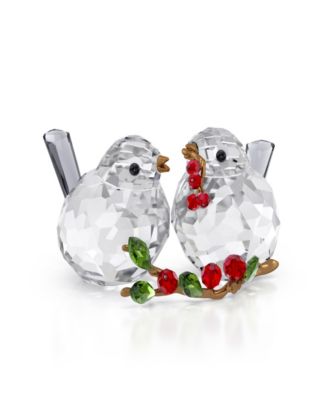 Кристальная фигурка Swarovski Idyllia Bird Couple and Berries