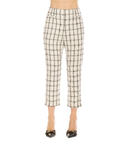 Женские зауженные брюки Alexia Admor lio Tapered Pants с контрастной отделкой кармана