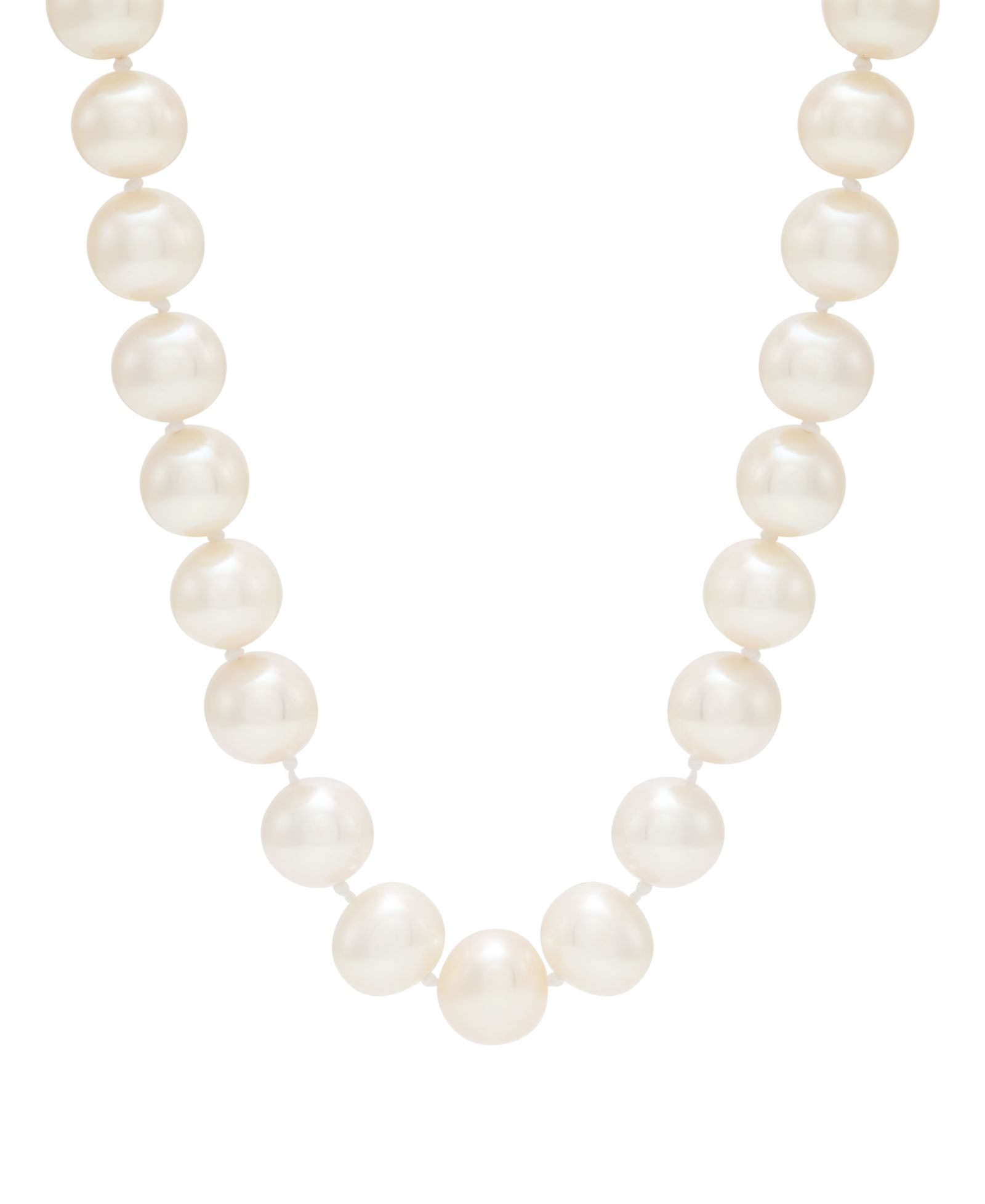 Ожерелье Honora из белого культивируемого речного жемчуга (7-8mm) в 14k желтом золоте, 20"