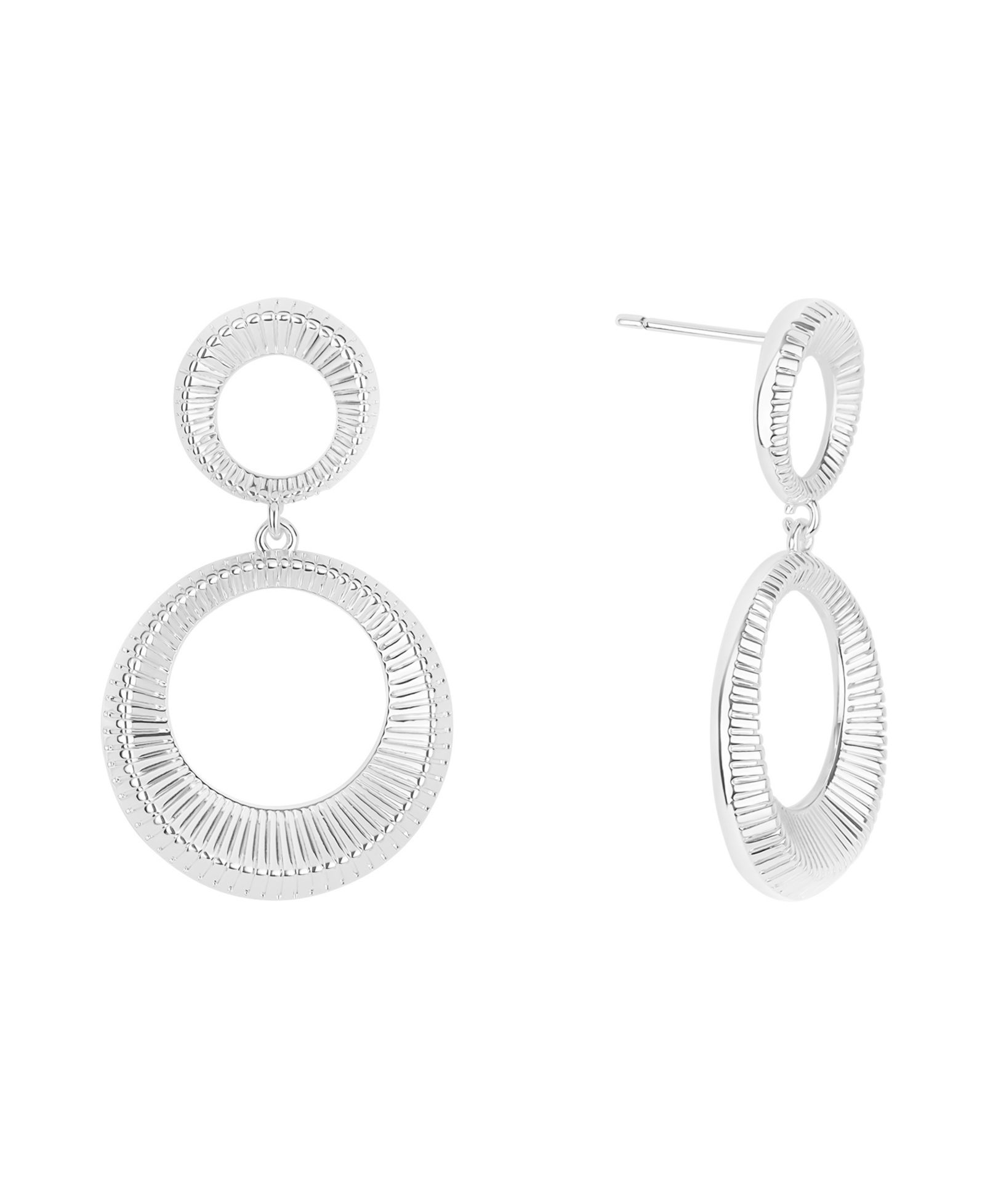 Серьги-гвоздики And Now This Circle Drop Post