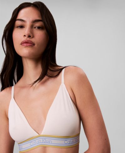 Calvin Klein Женский Icon Cotton Modal Triangle Bralette QF8693