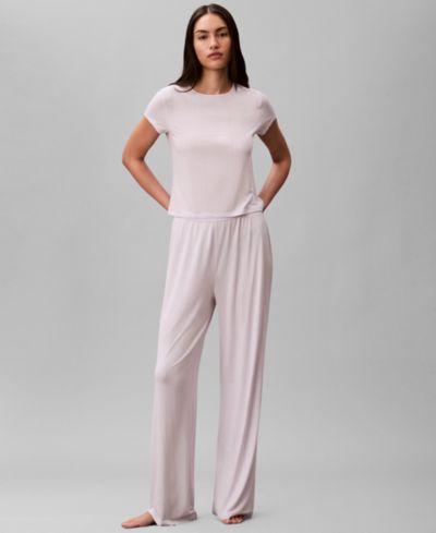 Calvin Klein Женские пижамные брюки Wide-Leg QS7615