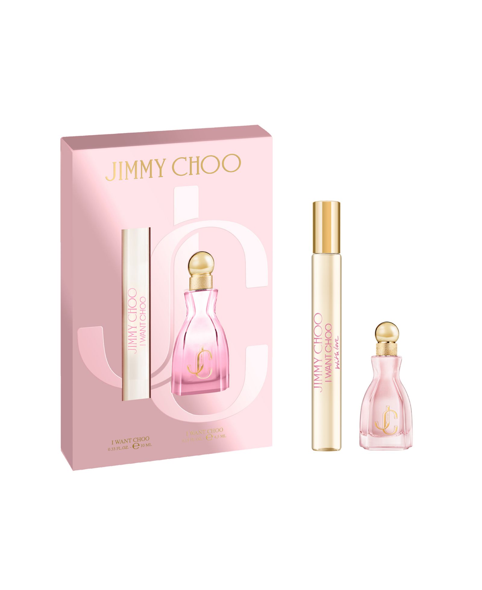 Jimmy Choo Набор мини-подарков I Want Choo With Love, 2 шт