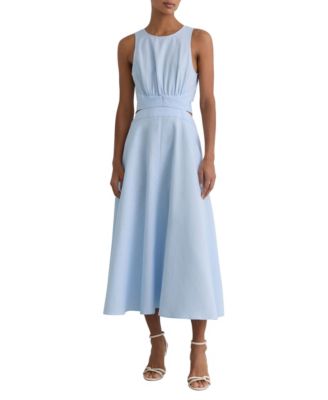 Женское миди-платье REISS Hazel Fit & Flare Cutout