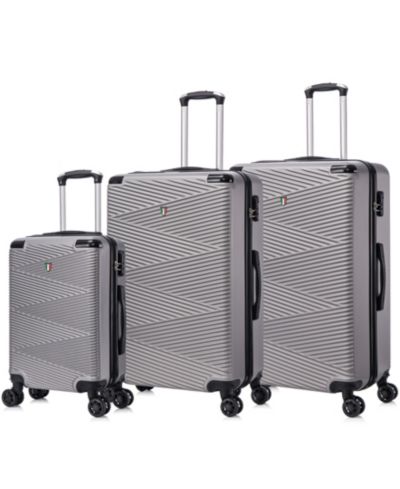 Tucci Italy Avenza 3-Pc. Hardside Luggage Set