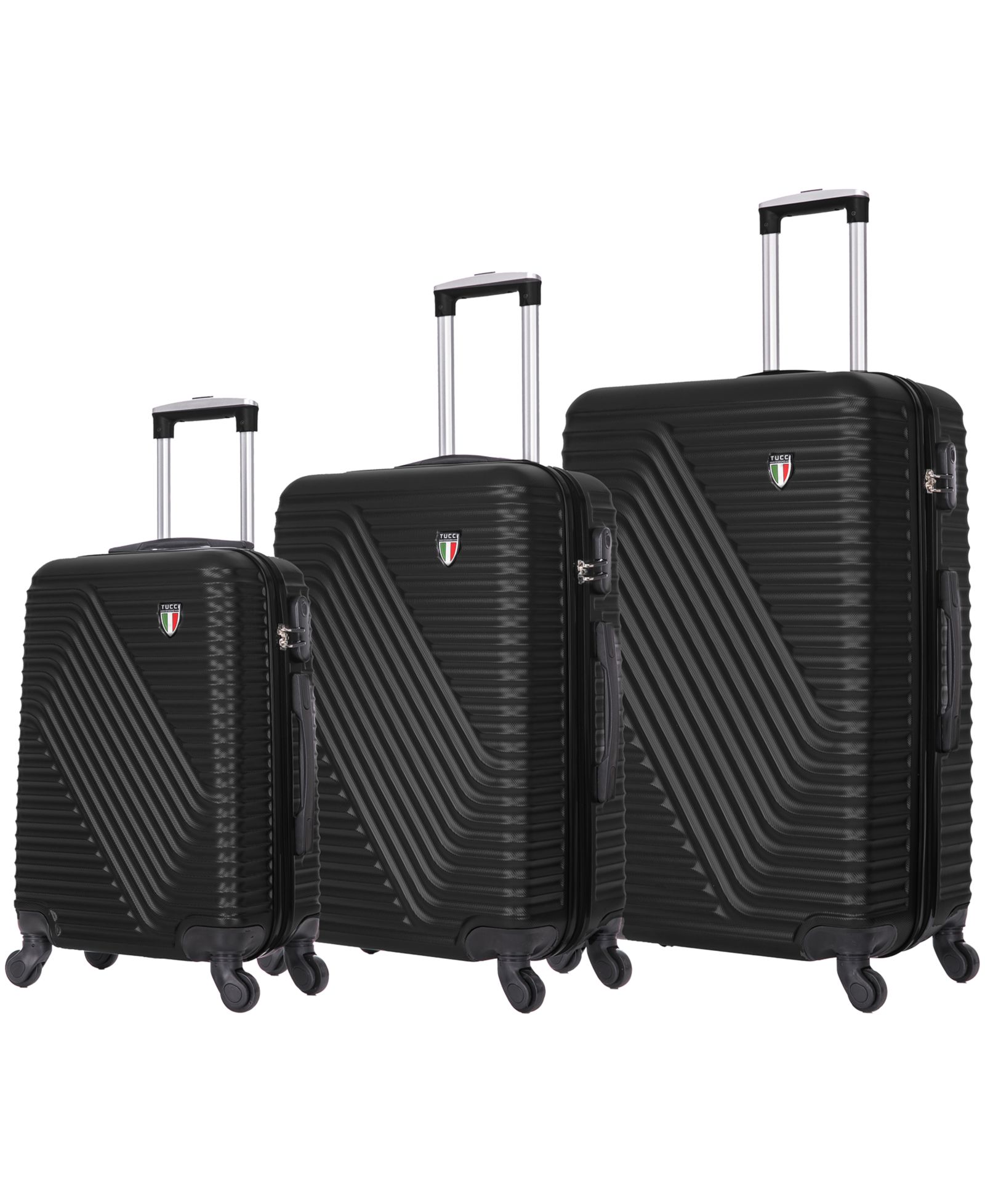 Набор чемоданов Tucci Italy Travola 3-Pc. Hardside