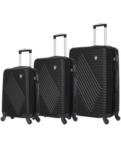Tucci Italy Travola 3-Pc. Hardside Luggage Set