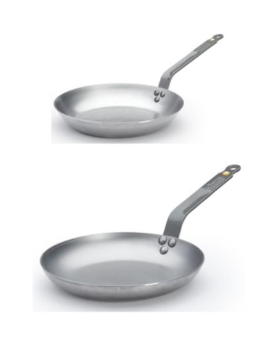 Набор сковородок De Buyer Mineral B Carbon Steel, 2 шт. (стартовый набор)