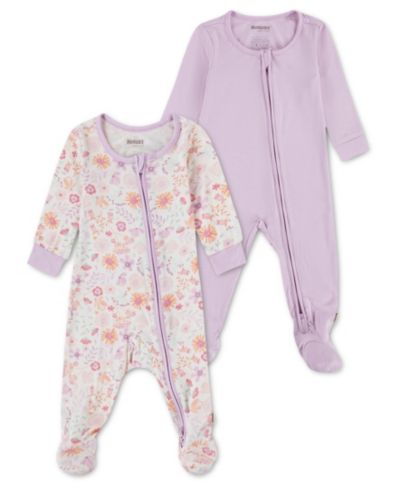 Комбинезон Huggies Baby Girls' Viscose Long-Sleeve, 2-Pack