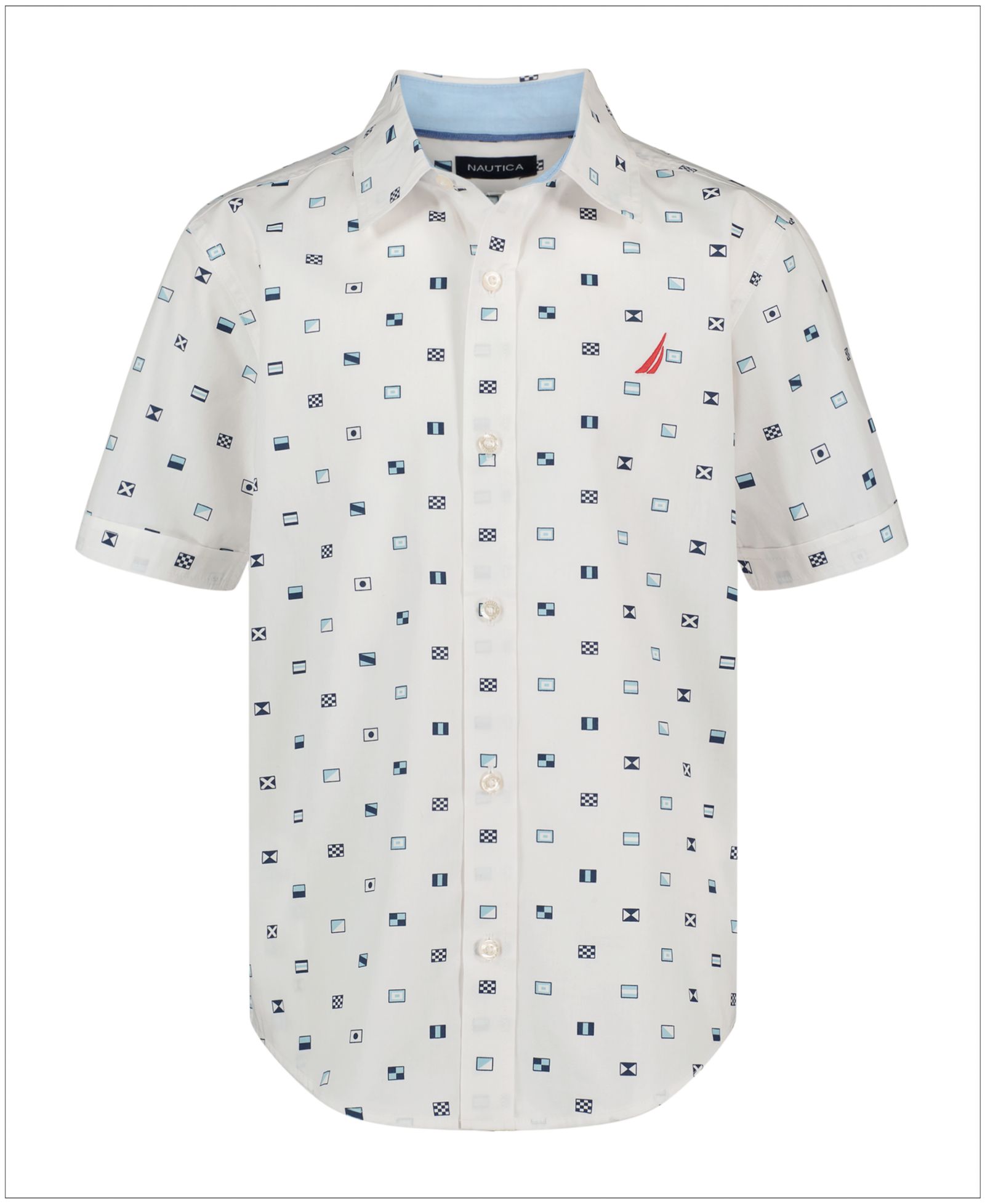 Nautica Boys' 8-20 Short-Sleeve Shirt