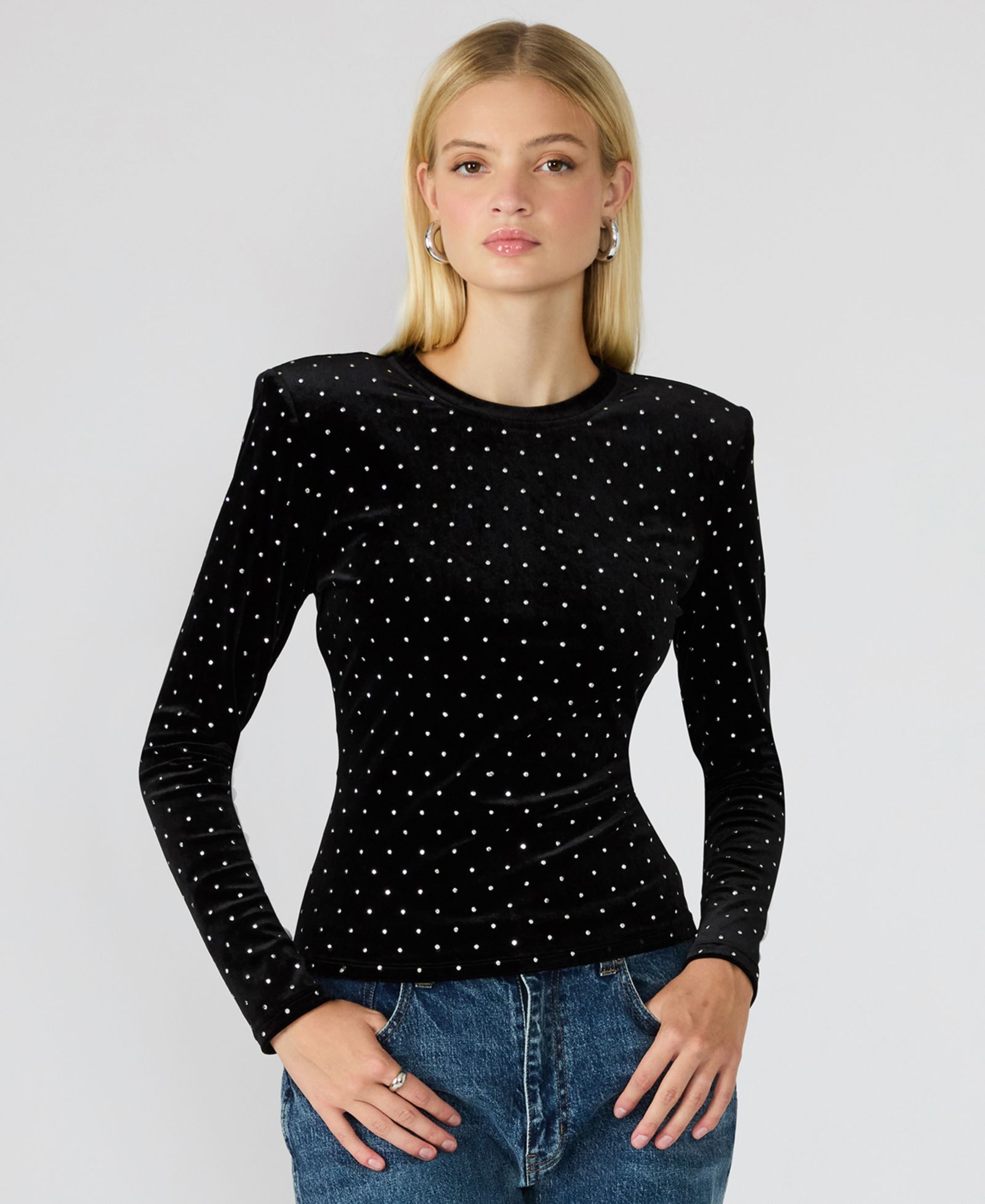 Женский топ Steve Madden Maddilyn Embellished