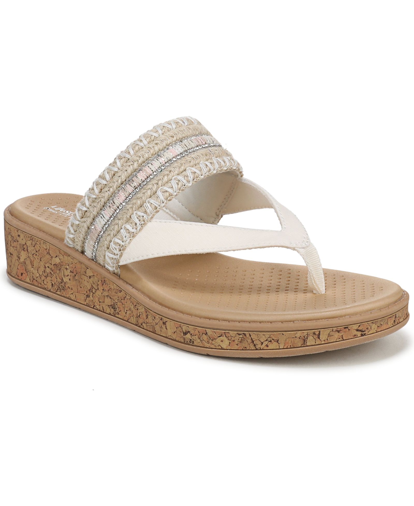 LifeStride Women's Birdie Thong Sandals
