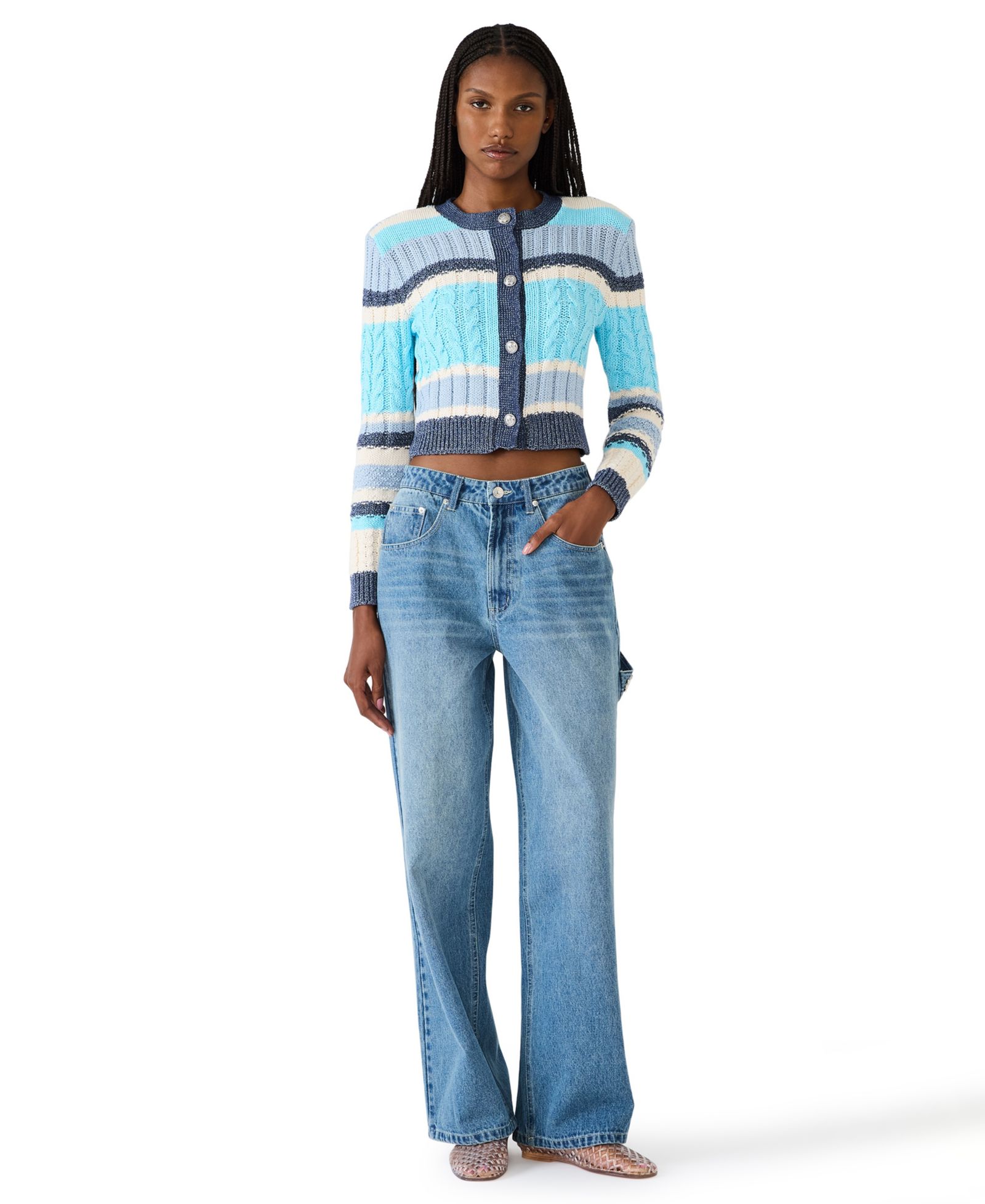 Steve Madden Женский Sydnee Barrel Jeans