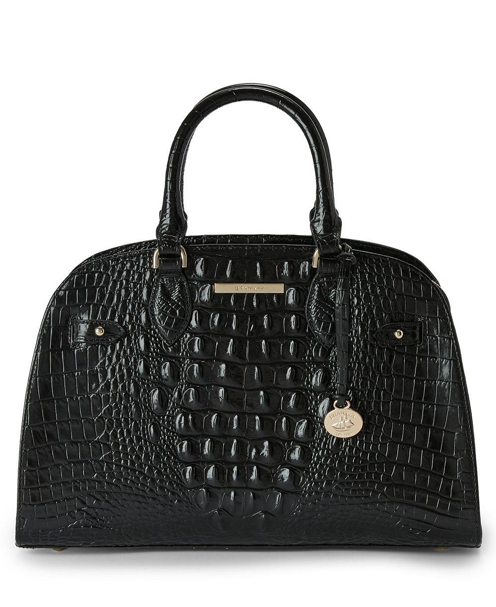 Кожаная сумка-саквояж Brahmin Angelina Melbourne Medium