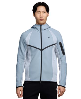Nike Мужской флисовый свитшот Tech с цветными блоками и полной молнией