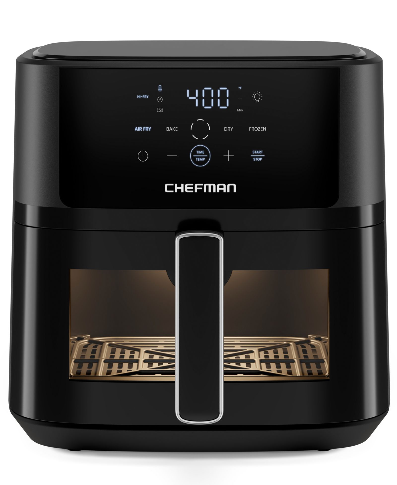 Цифровой аэрогриль Chefman Turbofry 8-Quart Easy-View