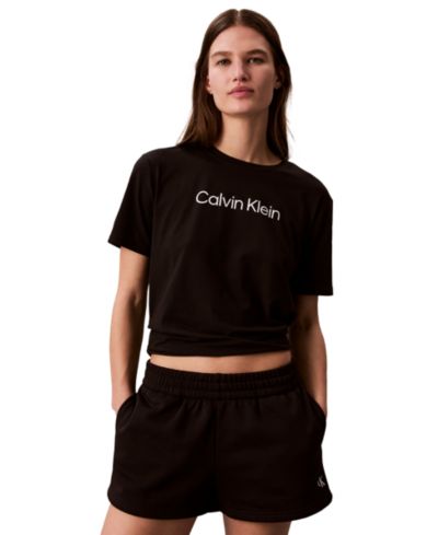 Calvin Klein Performance Женская футболка с коротким рукавом для бега