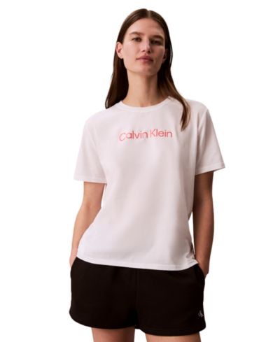 Calvin Klein Performance Женская футболка с коротким рукавом для бега