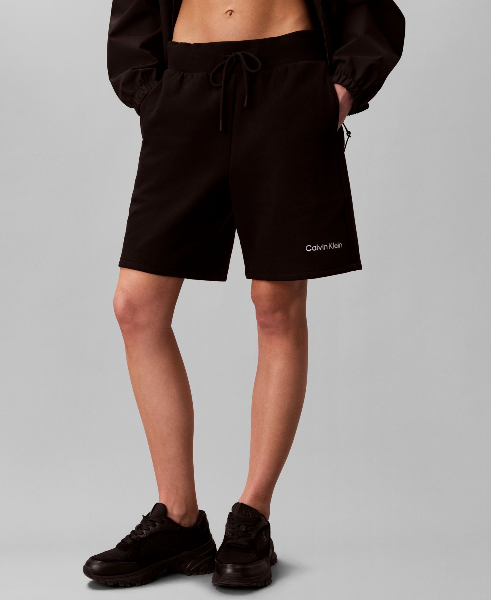 Женские шорты Calvin Klein Performance Fleece Mid-Rise