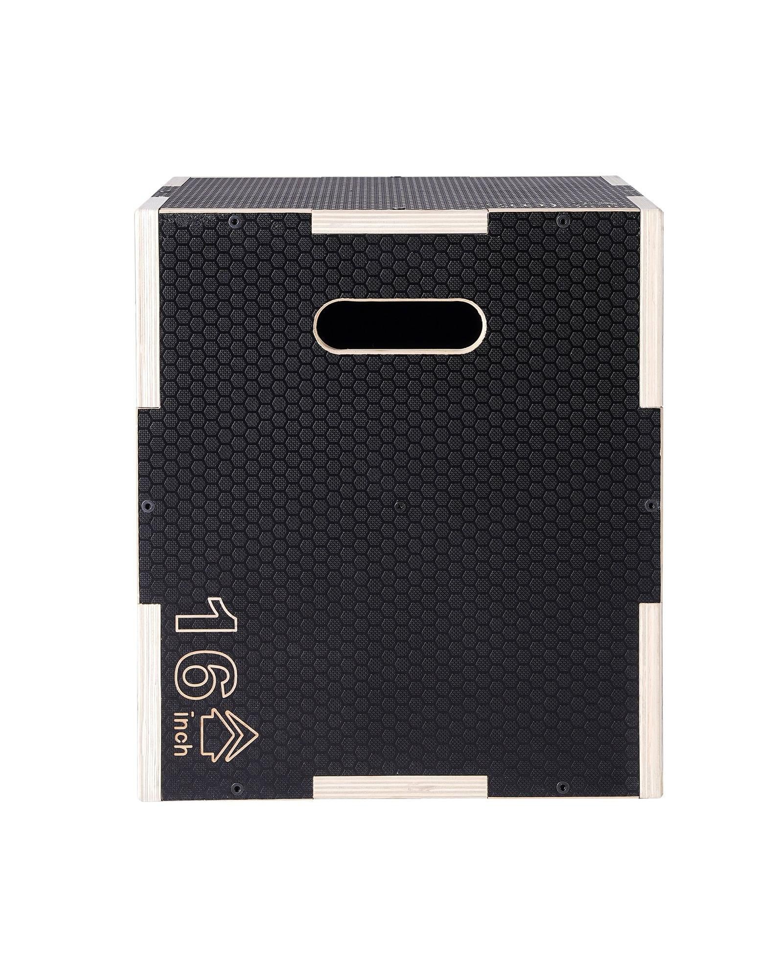 Деревянный прыжковый бокс SUGFIT 3-in-1 Plyo Jump Box 20/18/16" для тренировок