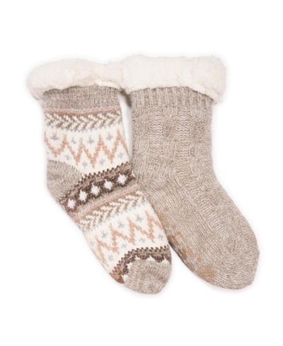 Женские махровые носки Muk Luks Chenille Cabin, 2 шт