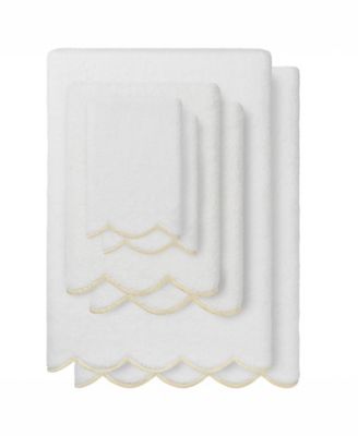 Набор полотенец Linum Home Adornia Scallop Cotton, 6-Pc.