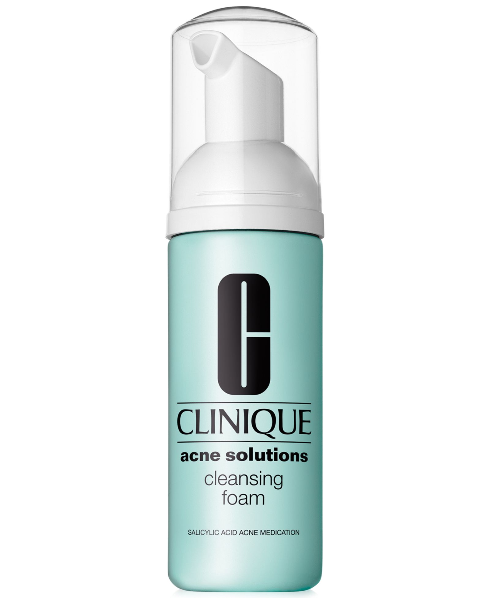 Очищающая пенка Clinique Acne Solutions Cleansing Foam Face Wash 4.2 oz.