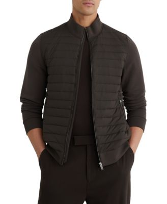 Мужская гибридная куртка REISS Freddie Quilted Hybrid Jacket