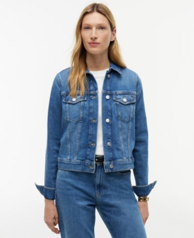 Женская джинсовая куртка Tommy Hilfiger Slim-Fit Collared