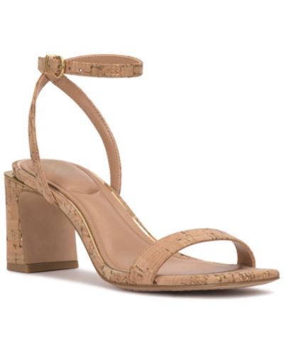 Vince Camuto Women's Hamda Two-Piece Block Heel Dress Sandals