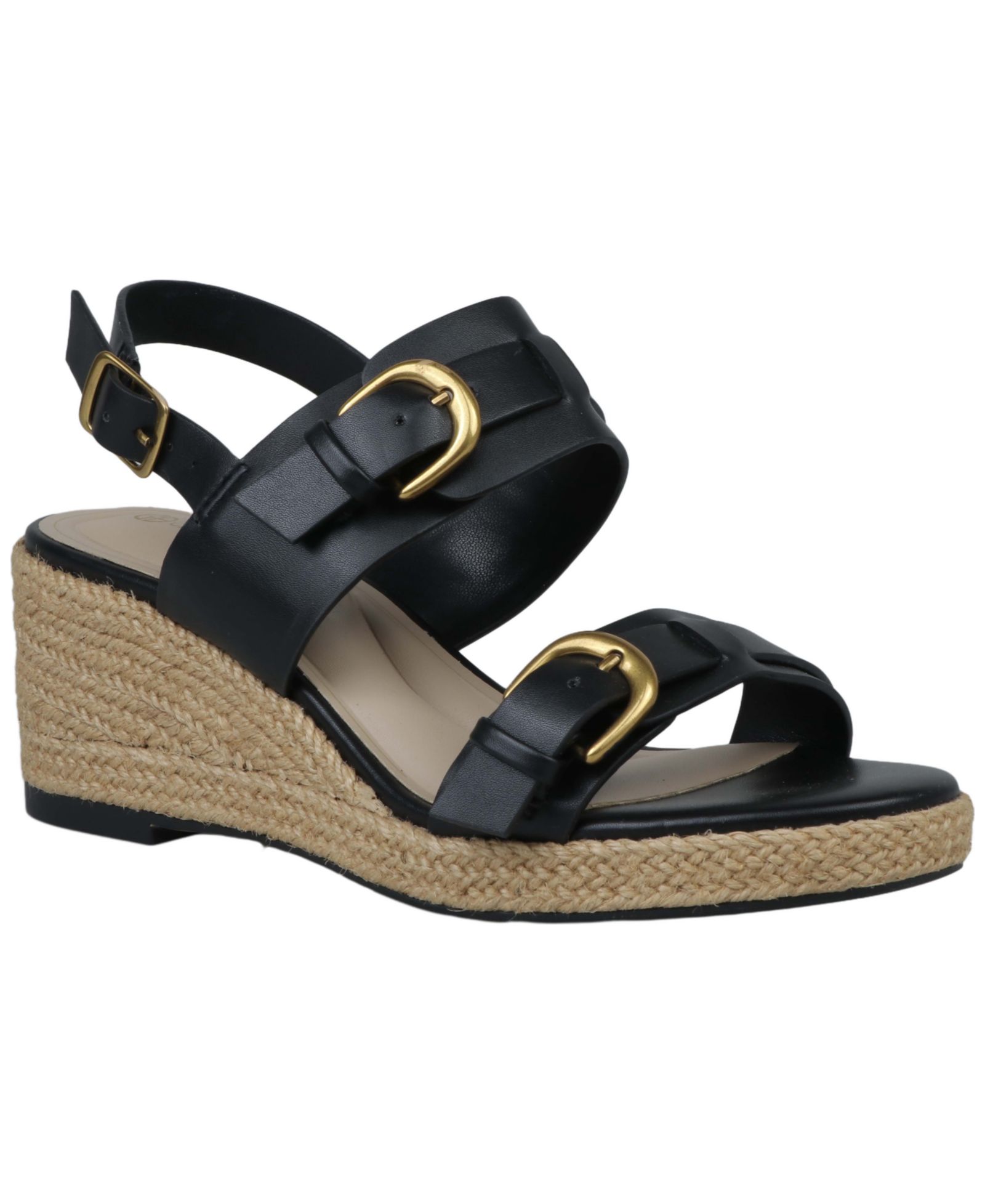 Giani Bernini Women's Talleyy Buckle Espadrille Wedge Sandals, Macy's Exclusive