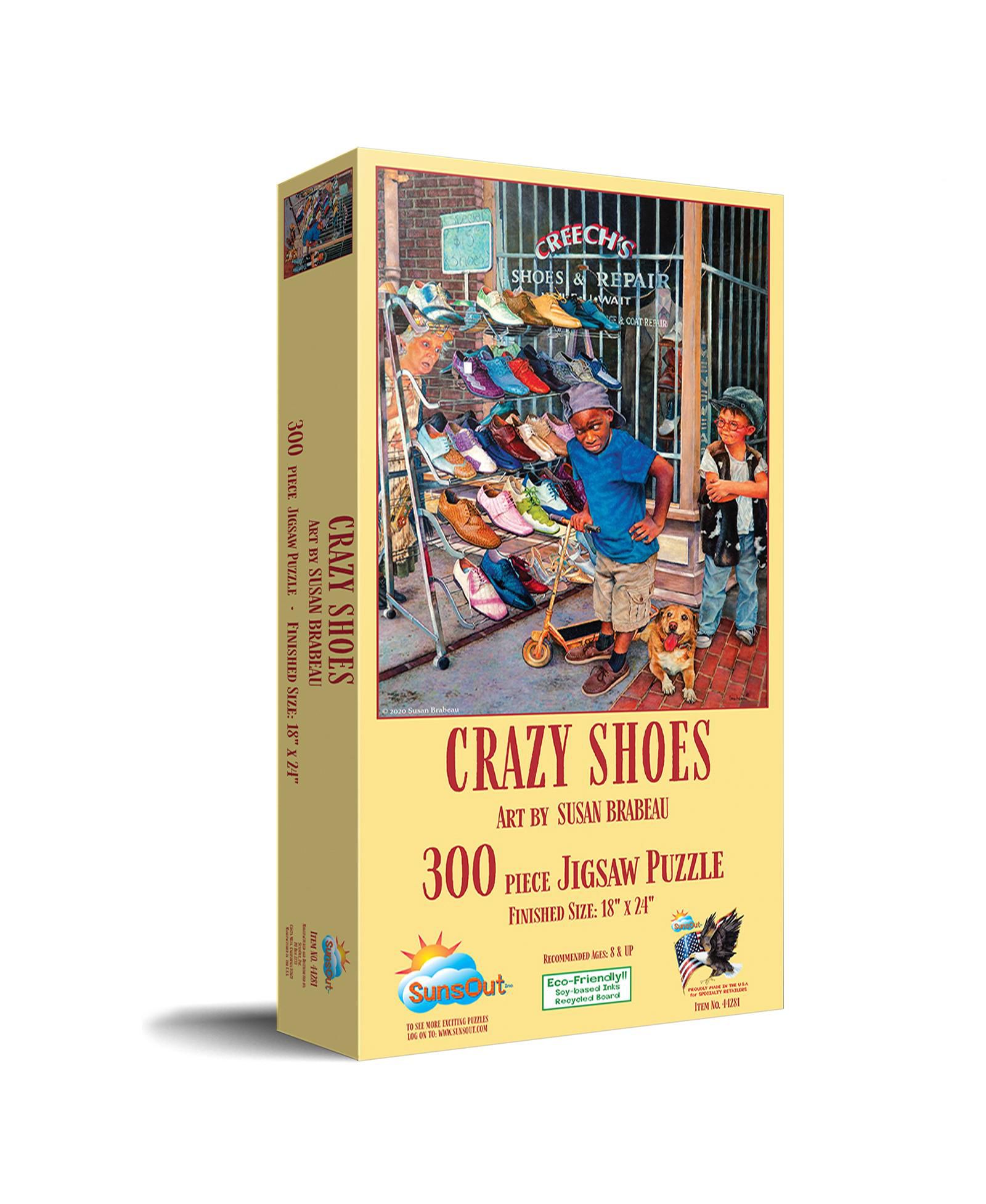 Пазл Crzy Shoes 300 piece Jigsaw Puzzle для взрослых