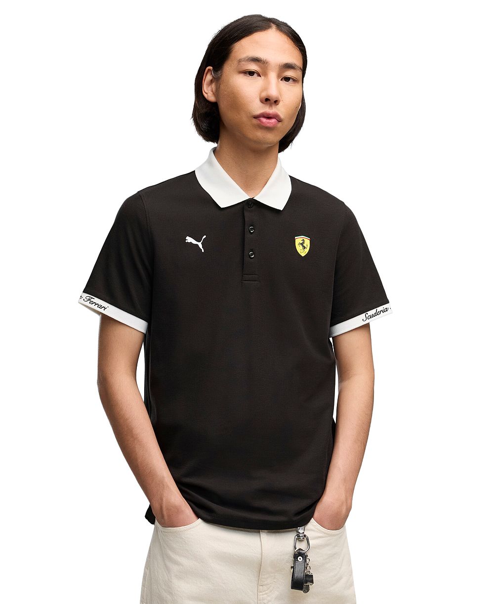 Puma Мужская рубашка-поло Scuderia Ferrari Piquet Polo Shirt