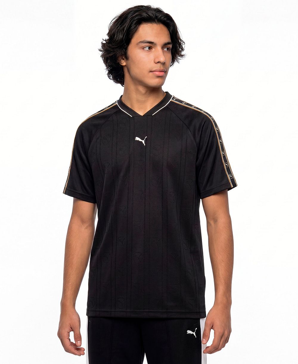 Puma Men's Embroidered Logo Soccer Jersey