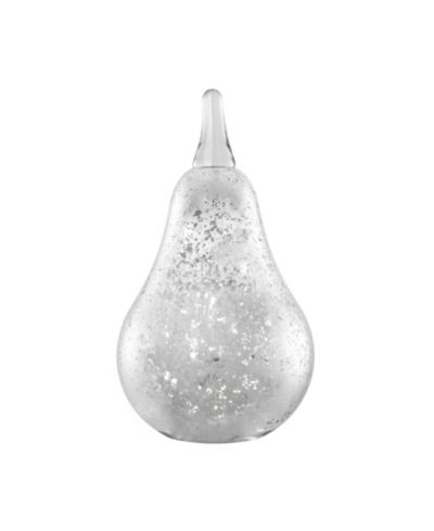 Danya B Alloya Pear Glass Sculpture